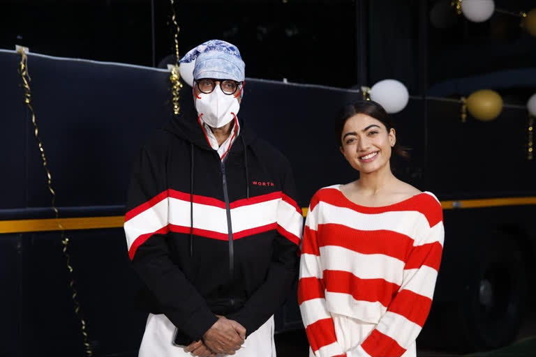 Rashmika Mandanna celebrates b'day with Big B, shares glimpse of 'satisfying day'