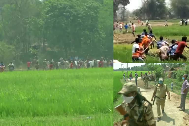 Bengal polls: Clash erupts between TMC and BJP supporters in Arambagh