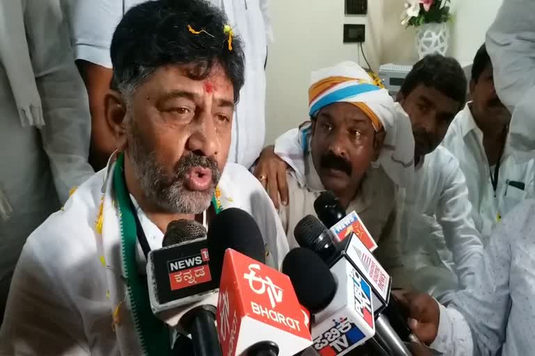 KPCC President DK Shivakumar about ksrtc employees strike