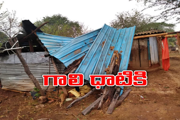 Premature rain in kottagudem district