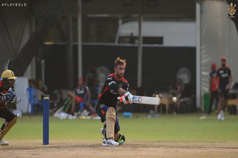 Glenn Maxwell In RCB Colours