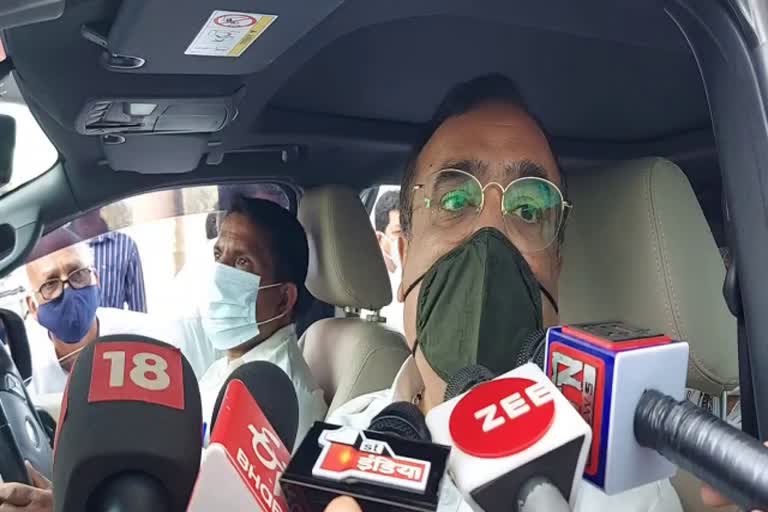 Ajay Maken targeted BJP,  Ajay Maken arrives in Udaipur