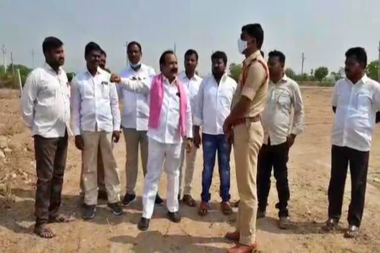 takkallapalli-ravinder-rao-inspected-the-cms-public-meeting-premises-in-sagar