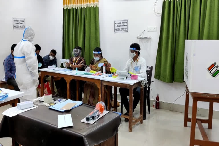 yanam elections, covid patients casted vote in yanam elections