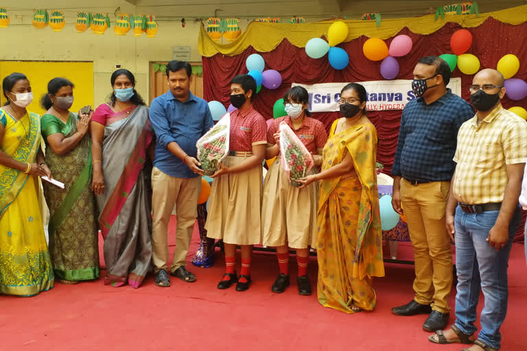 sri chaitanya school news, kukatpally news