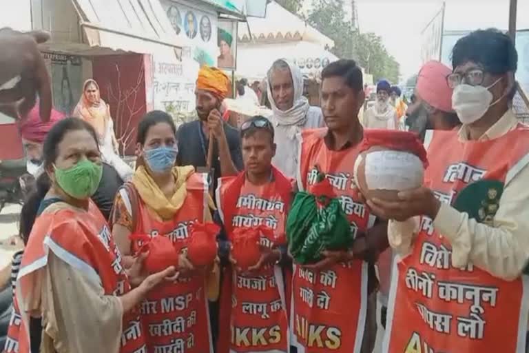 farmers mitti satyagrah singhu border