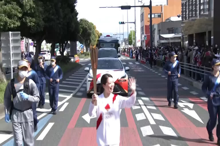 Tokyo Olympic torch relay