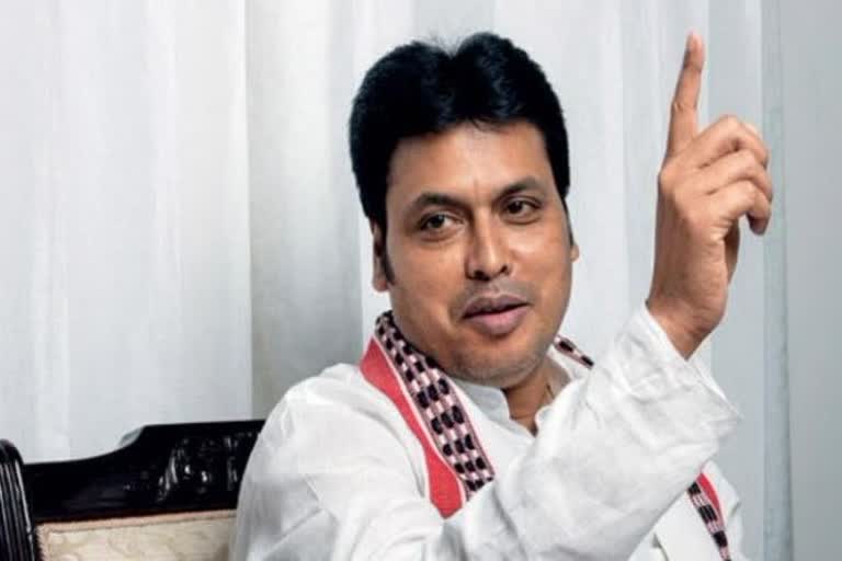 Tripura CM tests Covid positive