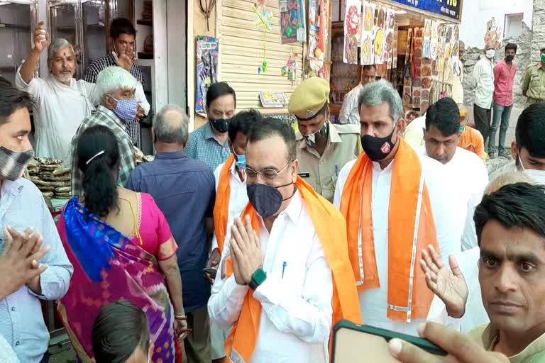 ajay makan,  lord shrinathji temple