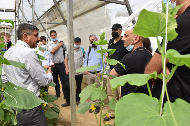 Israel delegation visit karnal