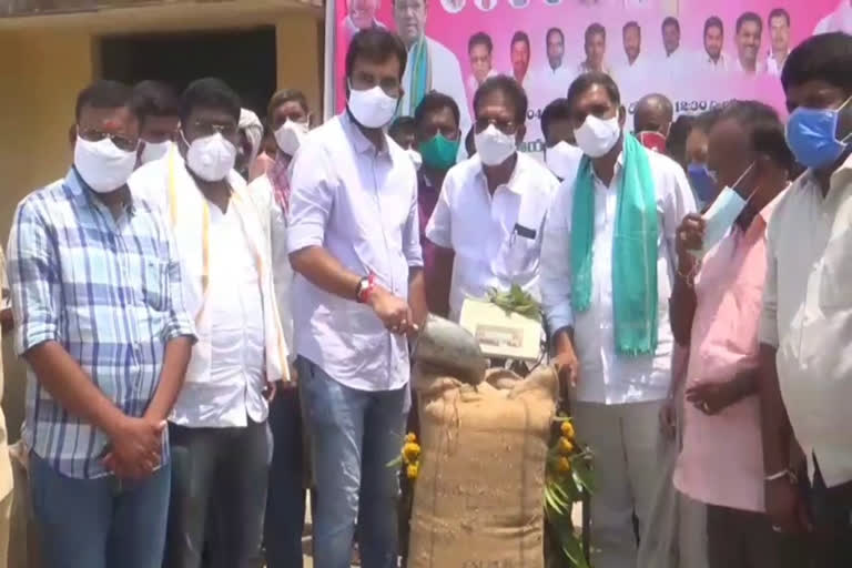 grain purchase centre at bhansuwada, pocharam bhaskar reddy latest news