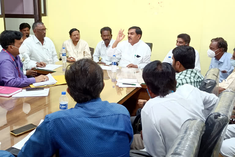 MLA AS Patil Nadadhalli  meeting