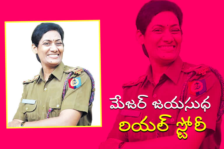 ncc company commander jayasudha success story