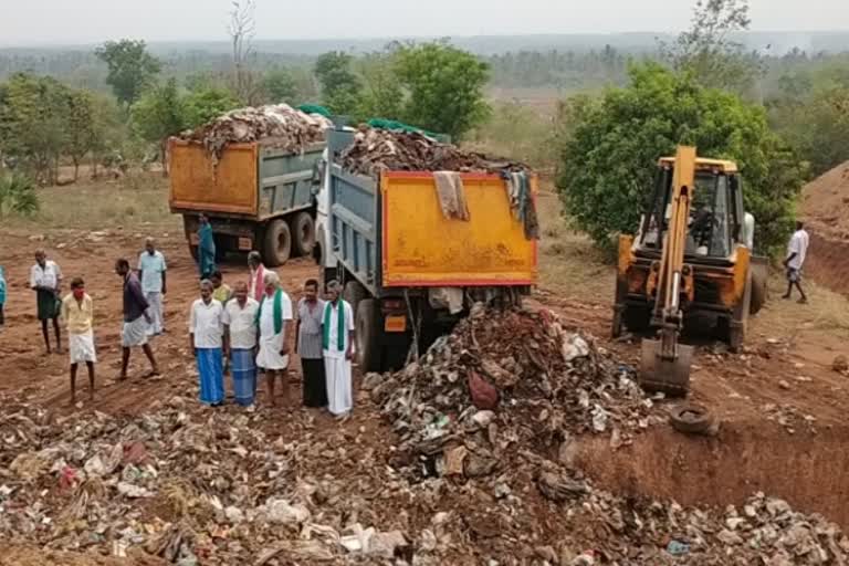 தமிழ்நாட்டில் சொந்தமாக நிலம் வாங்கி மருத்துவகழிவுகளை கொட்டும் கேரளக்காரர்கள்