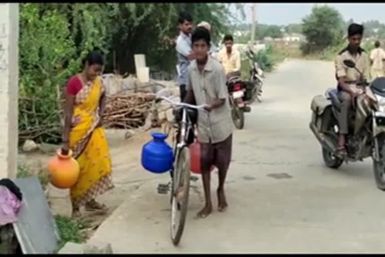 drinking water problem in  Kampli village