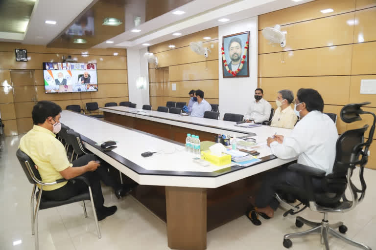 Pm modi video conferencing on corona