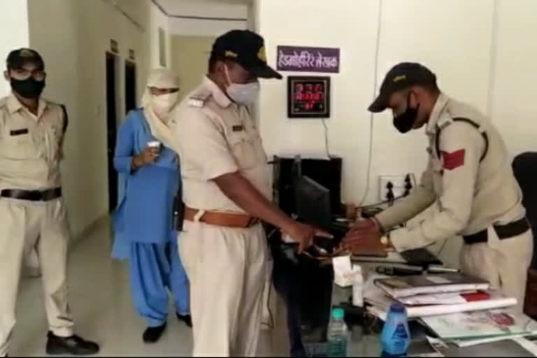 Indore police alert from Corona, health checkup of jawans