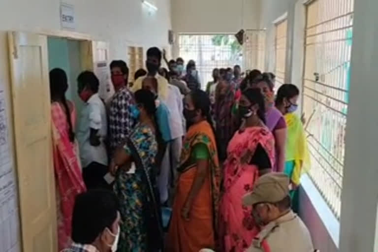 repolling at rapaka west godavari district