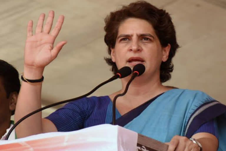 Priyanka Gandhi bats for online exams, says CBSE irresponsible to force students to take exams