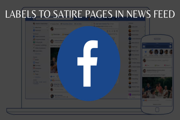 Facebook, satire pages in News Feed