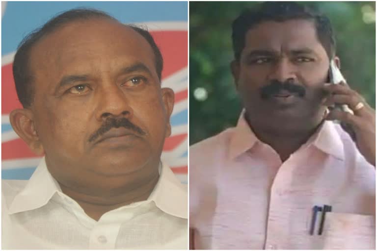 Thilothaman  minister Thilothaman's private secretory  മന്ത്രി പി. തിലോത്തൻ  തെരഞ്ഞെടുപ്പ് വാര്‍ത്തകള്‍  സര്‍ക്കാര്‍ വാര്‍ത്തകള്‍  election news