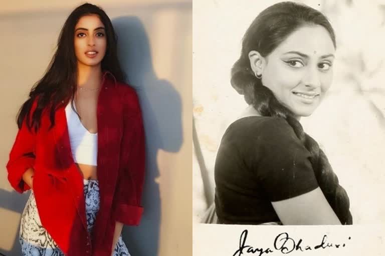 Navya Naveli Nanda-Jaya Bachchan