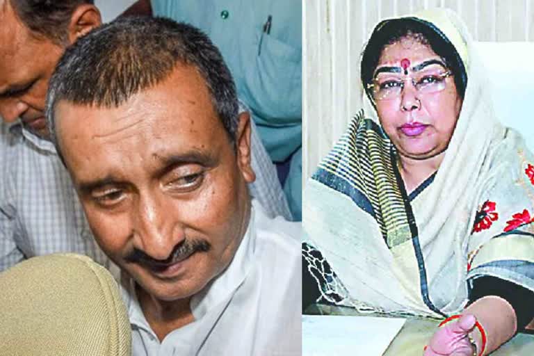 Unnao rape convict Kuldeep Sengar's wife to contest UP panchayat polls on BJP ticket  ഉന്നാവോ പീഡനക്കേസ് പ്രതിയുടെ ഭാര്യ ബിജെപി സ്ഥാനാര്‍ഥി  ഉന്നാവോ പീഡനക്കേസ്  കുല്‍ദീപ് സിംഗ് സെംഗാര്‍  ഉന്നാവോ കൂട്ട ബലാത്സംഗക്കേസ്  ബിജെപി സ്ഥാനാര്‍ഥി  ഉത്തര്‍പ്രദേശ് വാര്‍ത്തകള്‍  Unnao rape news  Kuldeep Sengar wife  uttar pradesh news  up local body election