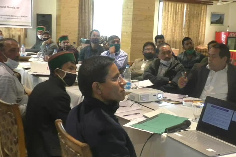 Producer-buyers meet for the farmers of Kinnaur