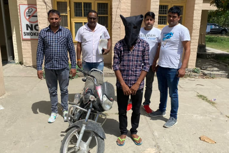 panipat bike thief arrest