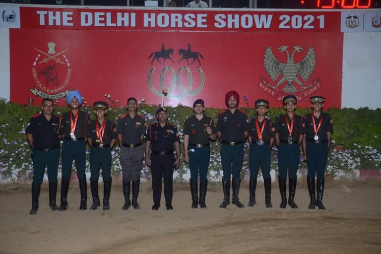 Gaya Training Academy cadet win six medel in delhi horse show