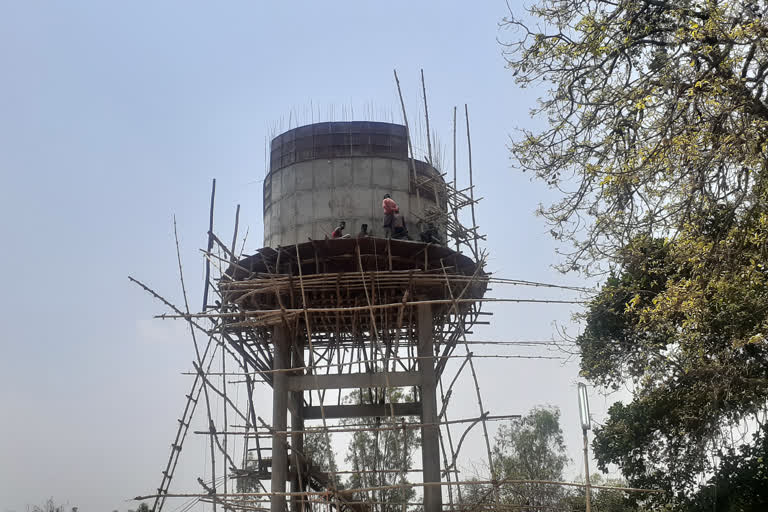 Construction of tap water scheme