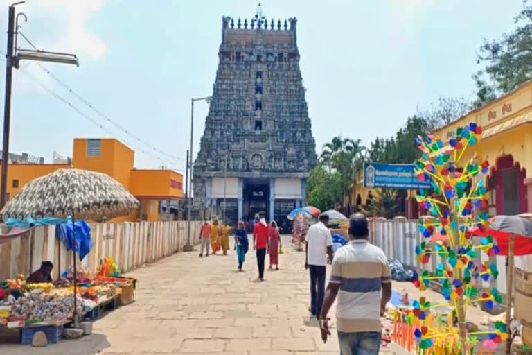 திருக்கடையூர் அமிர்தகடேஸ்வரர் ஆலயத்தில் சித்திரை திருவிழா கொடியேற்றம்