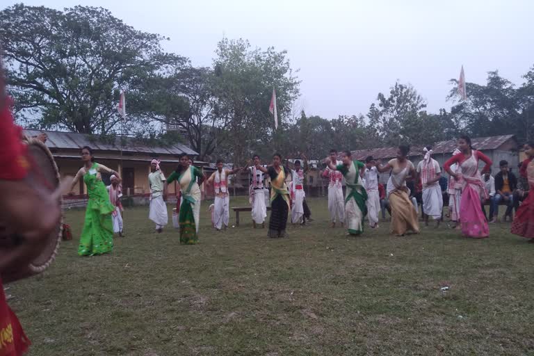 Rangali Bihu workshop at Nalbari