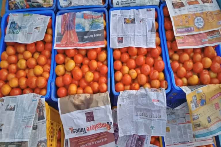 தக்காளி விலையால் நசுங்கிய விவசாயிகளின் வருமானம்