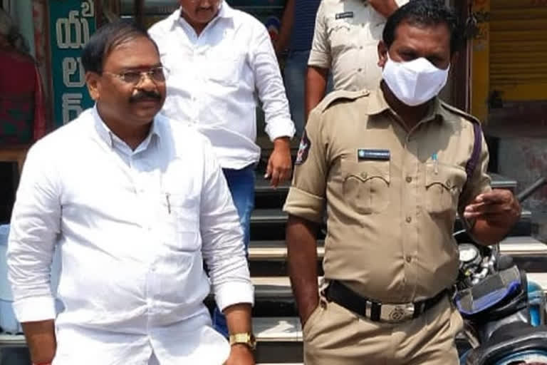 TDP Leader Arrested in Sattenpalli