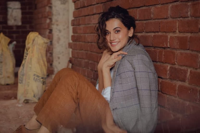 Taapsee's mantra: Suit up, smile up, show up