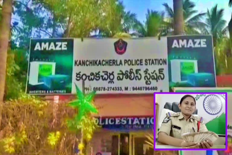 Fake reporters Cheated lorry drivers in Krishna district