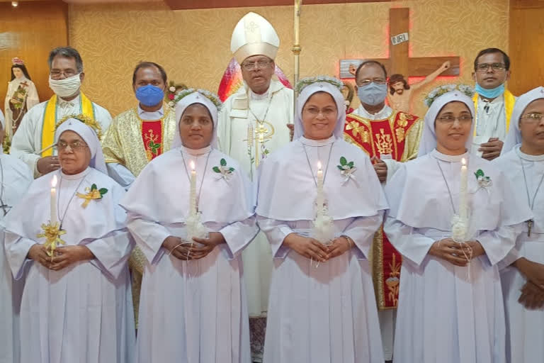 archbishop felix toppo joined sj good samaritan sisters jubilee in ranchi