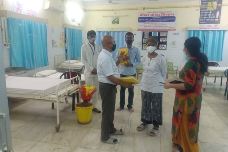 Jaisalmer news, Miss Argentina visited hospitals