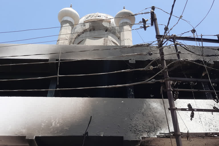 fire broke out in imambargah muzaffarnagar