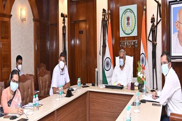 chief-minister-bhupesh-baghel-review-meeting-of-corona-raipur-chhattisgarh