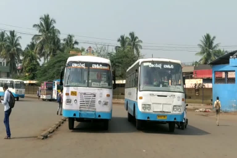 26 buses works today in Hubli