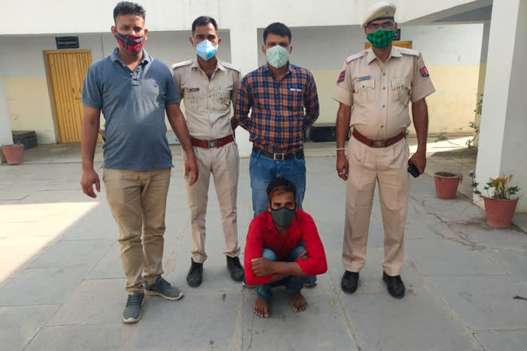 Thief arrested from Ballia, Gold jewelery recovered, Latest news of Rajasthan