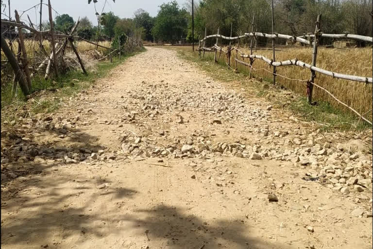 रानीगंज तहसील की खस्ताहाल सड़कें.