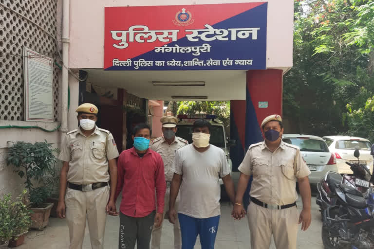 Mangolpuri police arrested two accused in Chandrabhan murder case