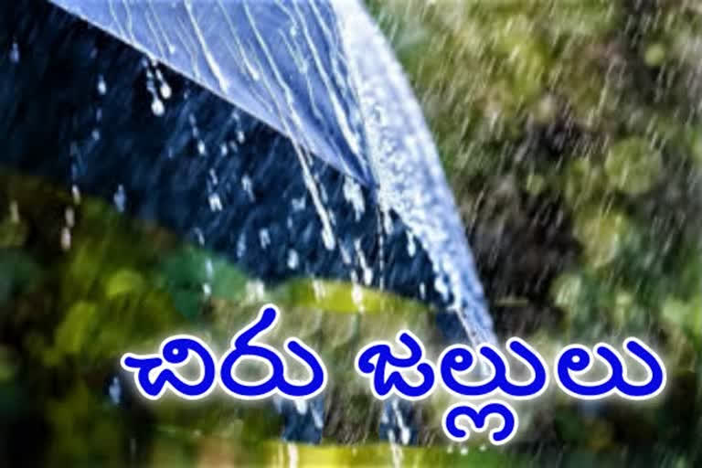 Rain in many areas of Hyderabad