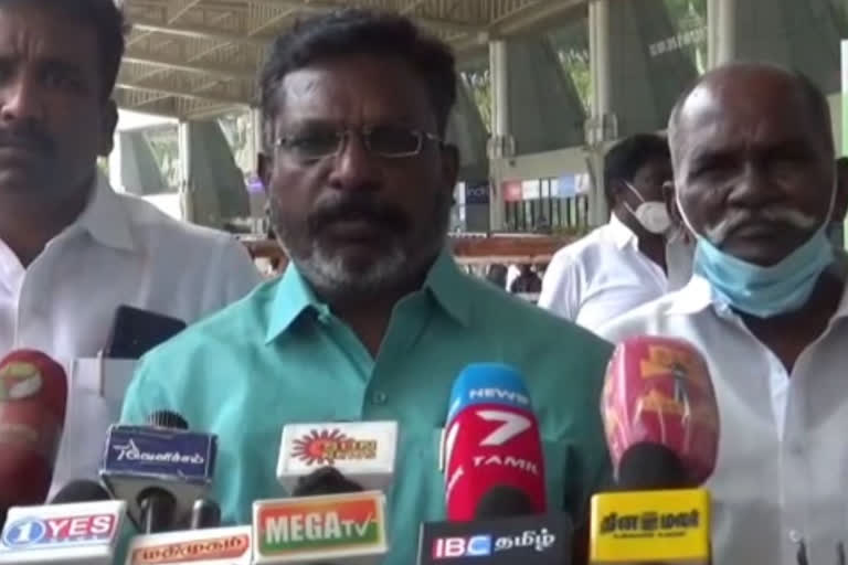 We only have policy differences with pmk said vck chief thirumavalavan