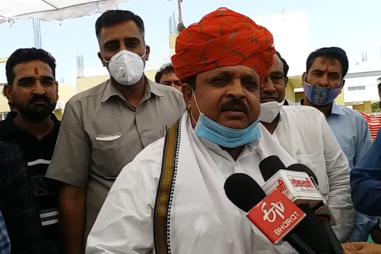 Rajasthan Health Minister, Dr Raghu Sharma