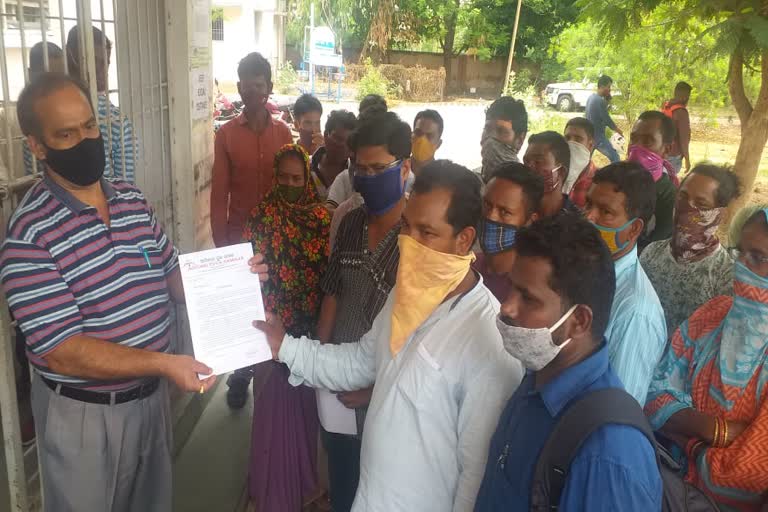 basti eviction oppisition by public in rayagada