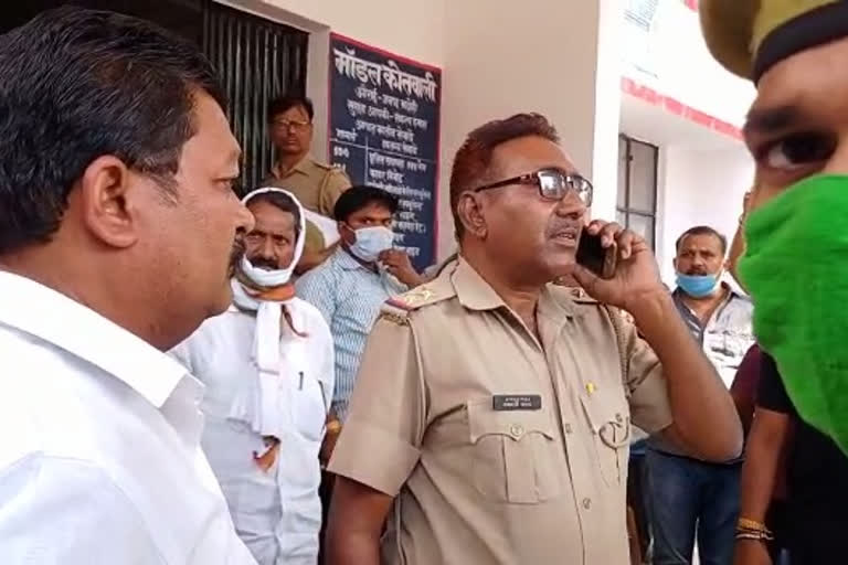 फजीहत दुबे पर पुलिस ने की कार्रवाई